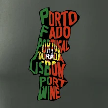 Mapy - názvy miest - Portugalsko