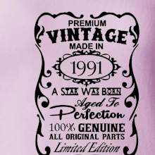 Vintage Etiketa - 1991