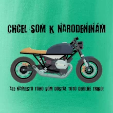 Chcel som motorku - narodeniny Chcel som motorku - narodeniny