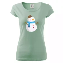 Snehuliak so šálom Snehuliak so šálom