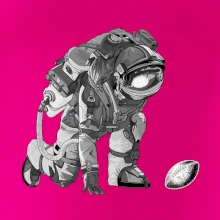 Americký futbal astronaut