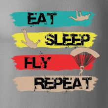 Eat Sleep Fly Repeat Paragliding