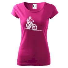 MTB kreslený cyklista MTB kreslený cyklista