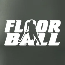 Floorball nápis rovný