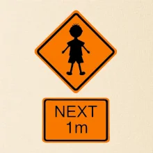 Pozor člověk next 1m (Moňas)
