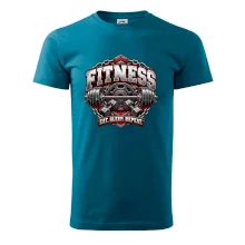 Fitness činka a závažia eat sleep repeat