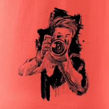 Fotograf kreslený ceruzkou