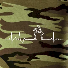 EKG zamilovaný pár EKG zamilovaný pár