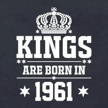 Kings are born in 1961