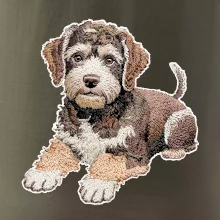 Lagotto romagnolo vyšívaný veľký