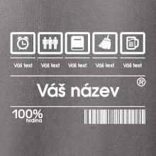 Čárový kód - Vlastní text