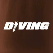 Diving nápis potápač