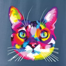 Mačka dúhová hlava