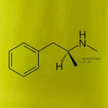Molekulárna štruktúra pervitín Molekulárna štruktúra pervitín