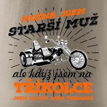 Možná jsem starší muž - tříkolka