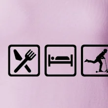 Eat sleep kolobeh - kolobežka