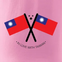 In love with Taiwan - vlajky