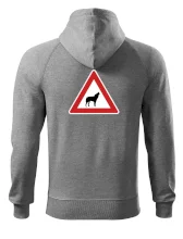 Dopravná značka - Pozor vlk