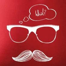 Mustache what? Mustache what?