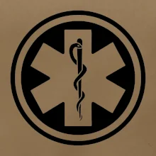 Rescue logo samostatné guľaté Rescue logo samostatné guľaté