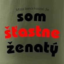 Moja žena hovorí, že som šťastne ženatý