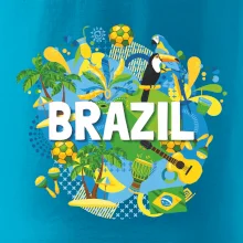 Brazília Farebný obrázok
