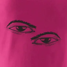 Párový motív - oko prižmúrené