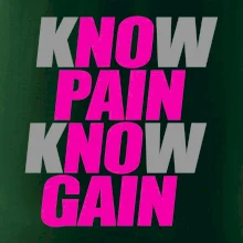 Know Pain, Know Gain Know Pain, Know Gain