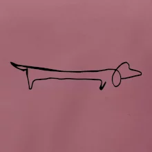 Jazvečík - kreslený