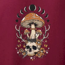 Goblincore magical mushroom