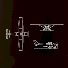 Obrys Cessna 172 Skyhawk