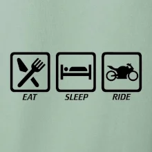 Eat sleep ride - cesta