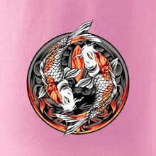 Yin & Yang Koi kapor - oranžový Yin & Yang Koi kapor - oranžový