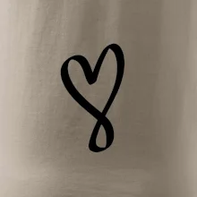 Srdce nekonečno na prsník