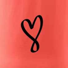 Srdce nekonečno na prsník