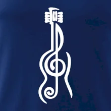 Husľový kľúč gitara