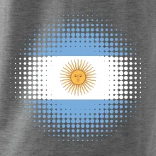 Argentína vlajka bodkovaná