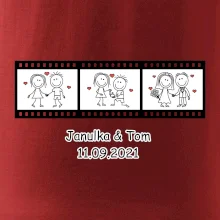 Svadobný deň - váš nápis (Hana-creative)