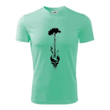 Gitara strom a lebka Gitara strom a lebka