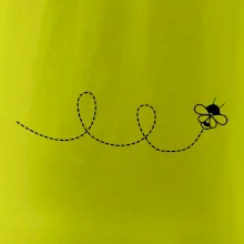 Dráha letu včely - slučka Dráha letu včely - slučka