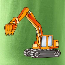 Bager bez nápisu oranžový