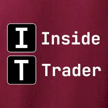 IT Nápis Inside Trader