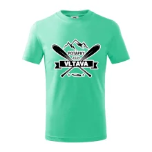 K vode - pádla hory (vlastný nápis)