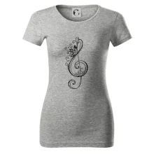 Husľový kľúč kvety Husľový kľúč kvety