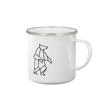 Geometria ľadový medveď stojaci