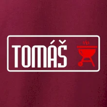 Tričko na grilovanie s vlastným menom