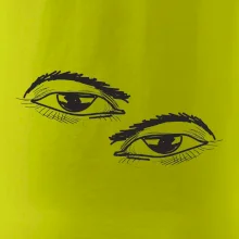 Párový motív - oko prižmúrené