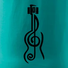 Husľový kľúč gitara Husľový kľúč gitara