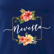 Nevesta štvorec oranžový