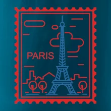 Paríž známka jednoduchá